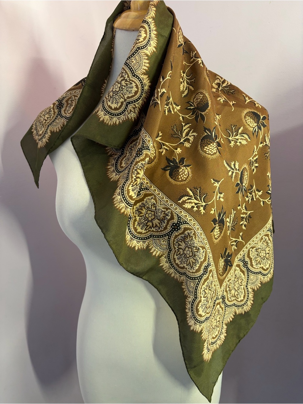 Vintage Silk Scarf
